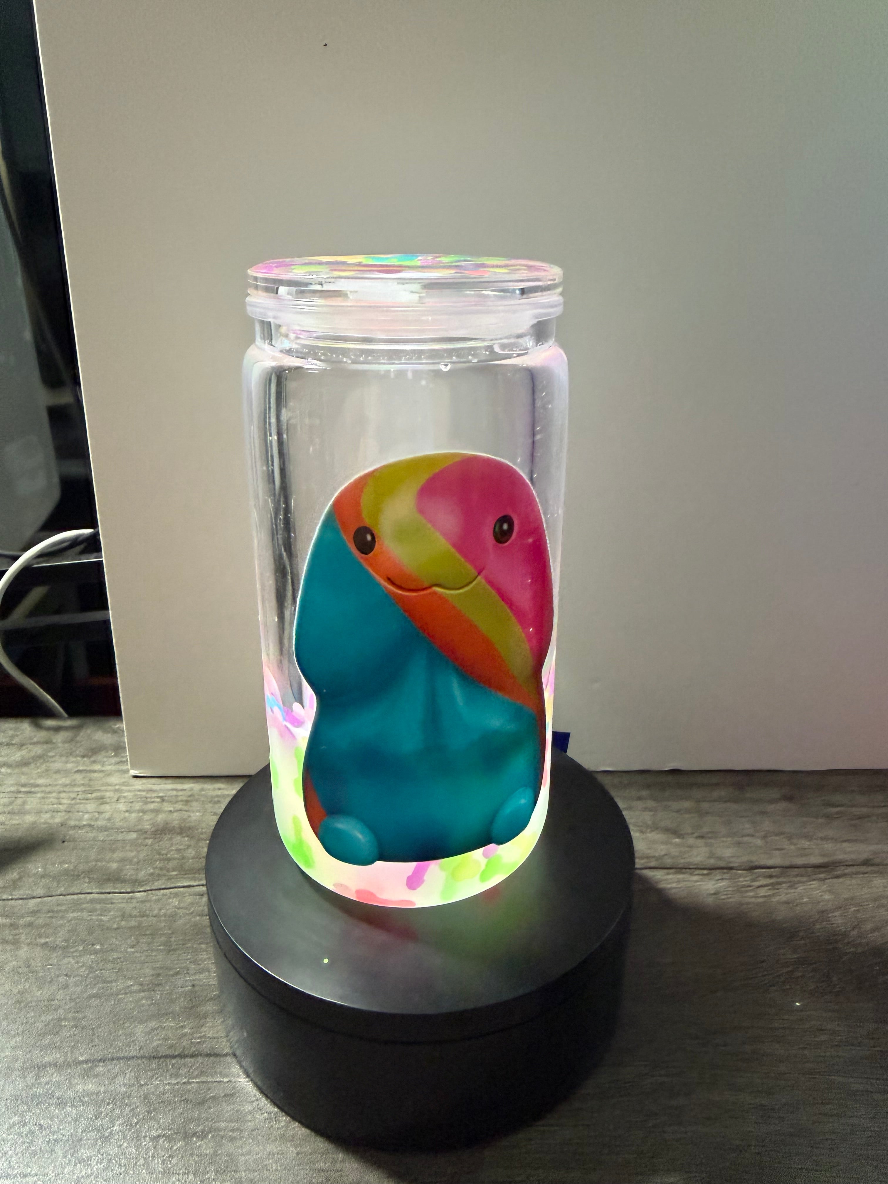 20OZ LIBBY ACRYLIC - LAVA “RICHARD” CUP WITH LID - GLOW