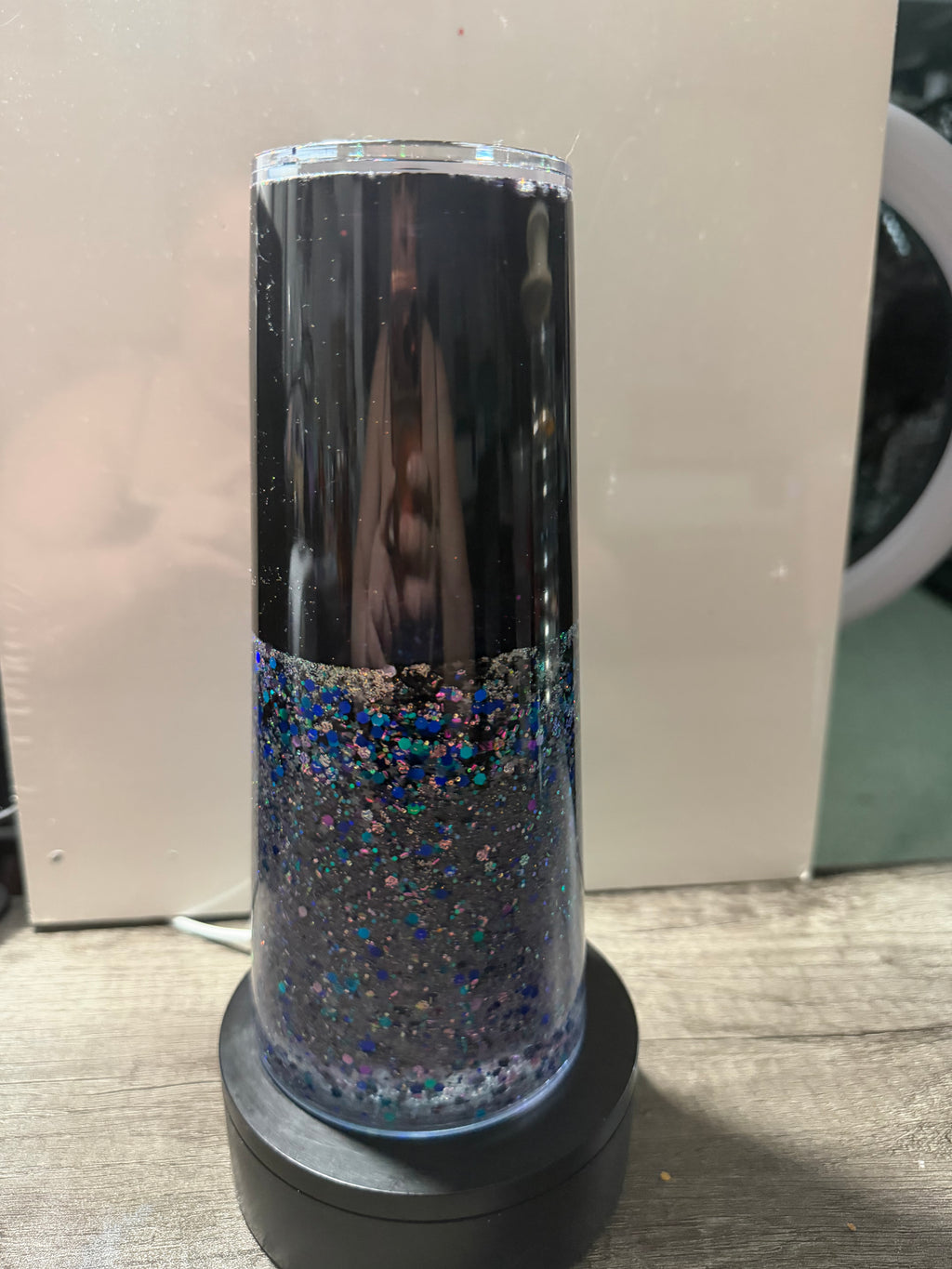24oz TAPERED CUP - MILKYWAY GALAXAY (GLOW IN THE DARK) - DREAMSCAPES - WITH DECO LID