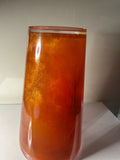 UV CHANGING Orange/Yellow Cat Eye - Acrylic - Premade Cup