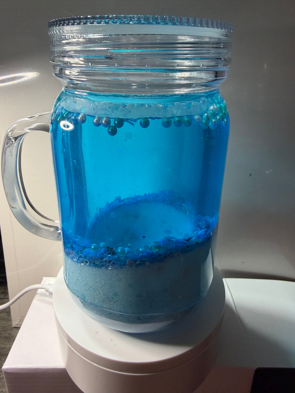 BEACH CUP - 20OZ MASON