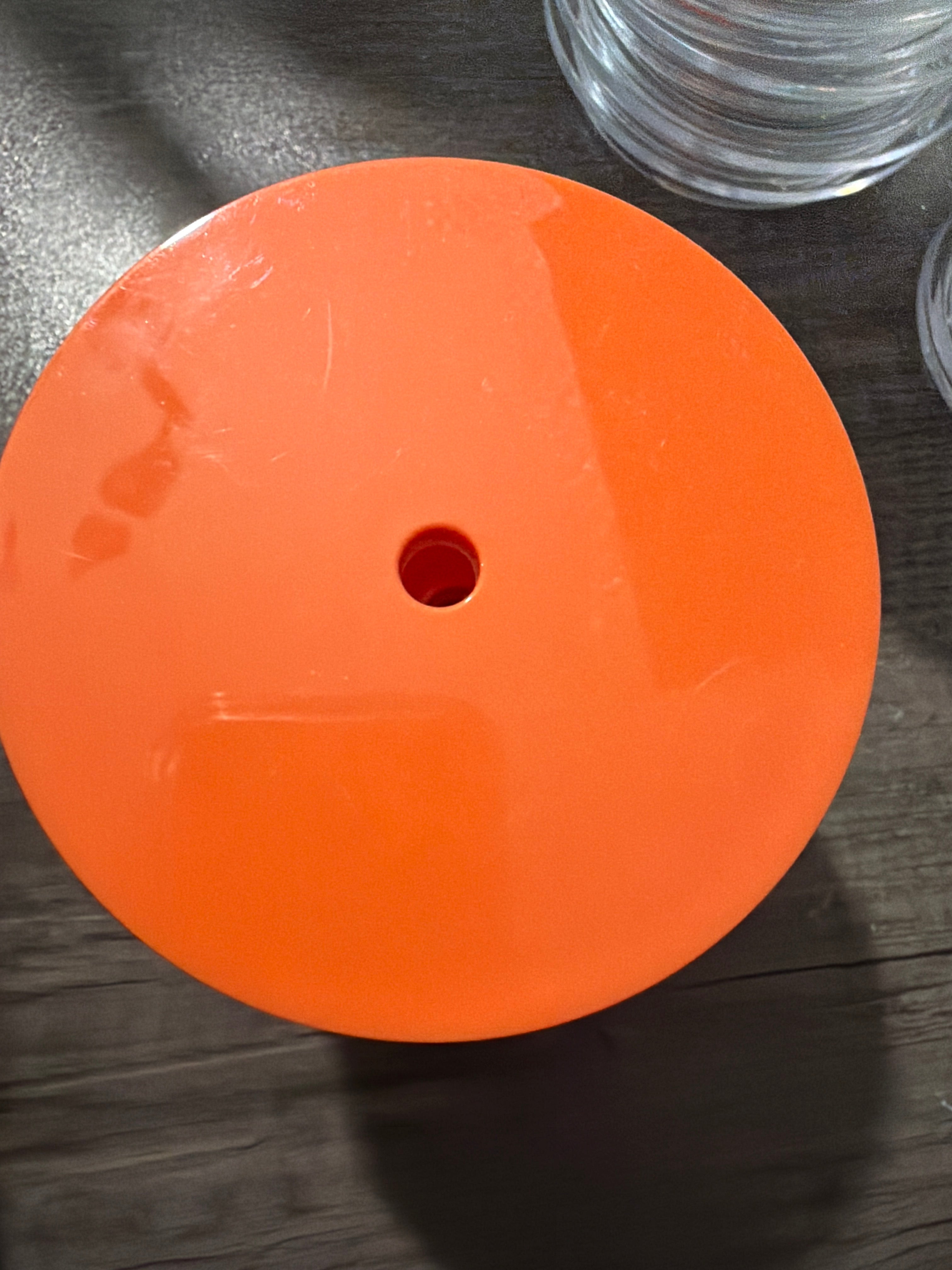 Colored Acrylic Lids for 16 & 24oz tapered style only