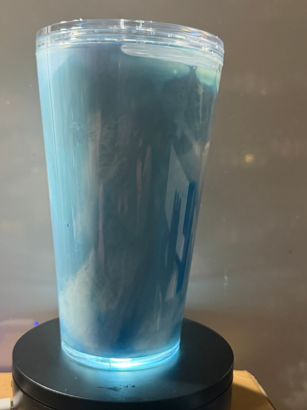 16OZ TAPERED ACRYLIC - BEACH WAVES - PAINT CUP
