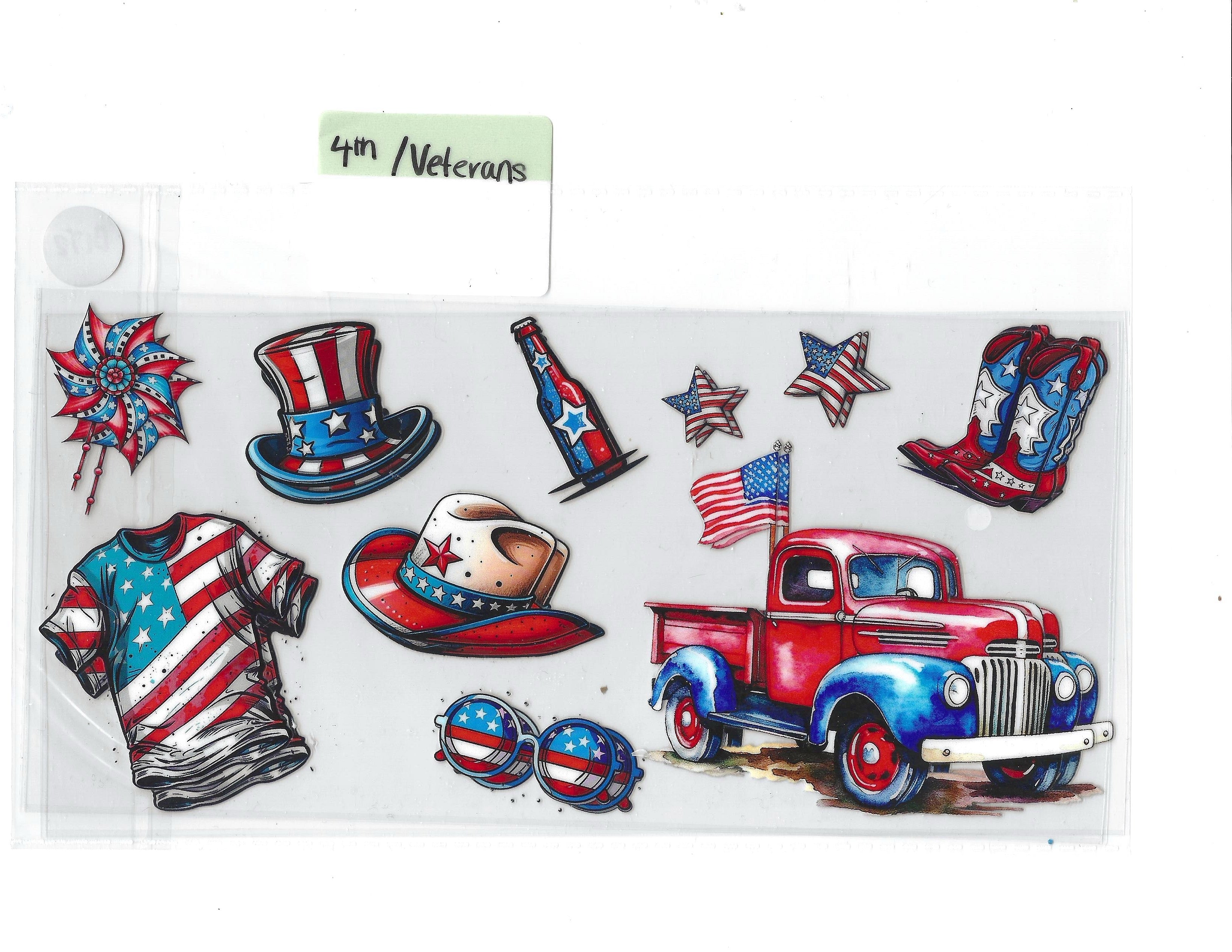 #928 4TH OF JULY /VETERANS/USA