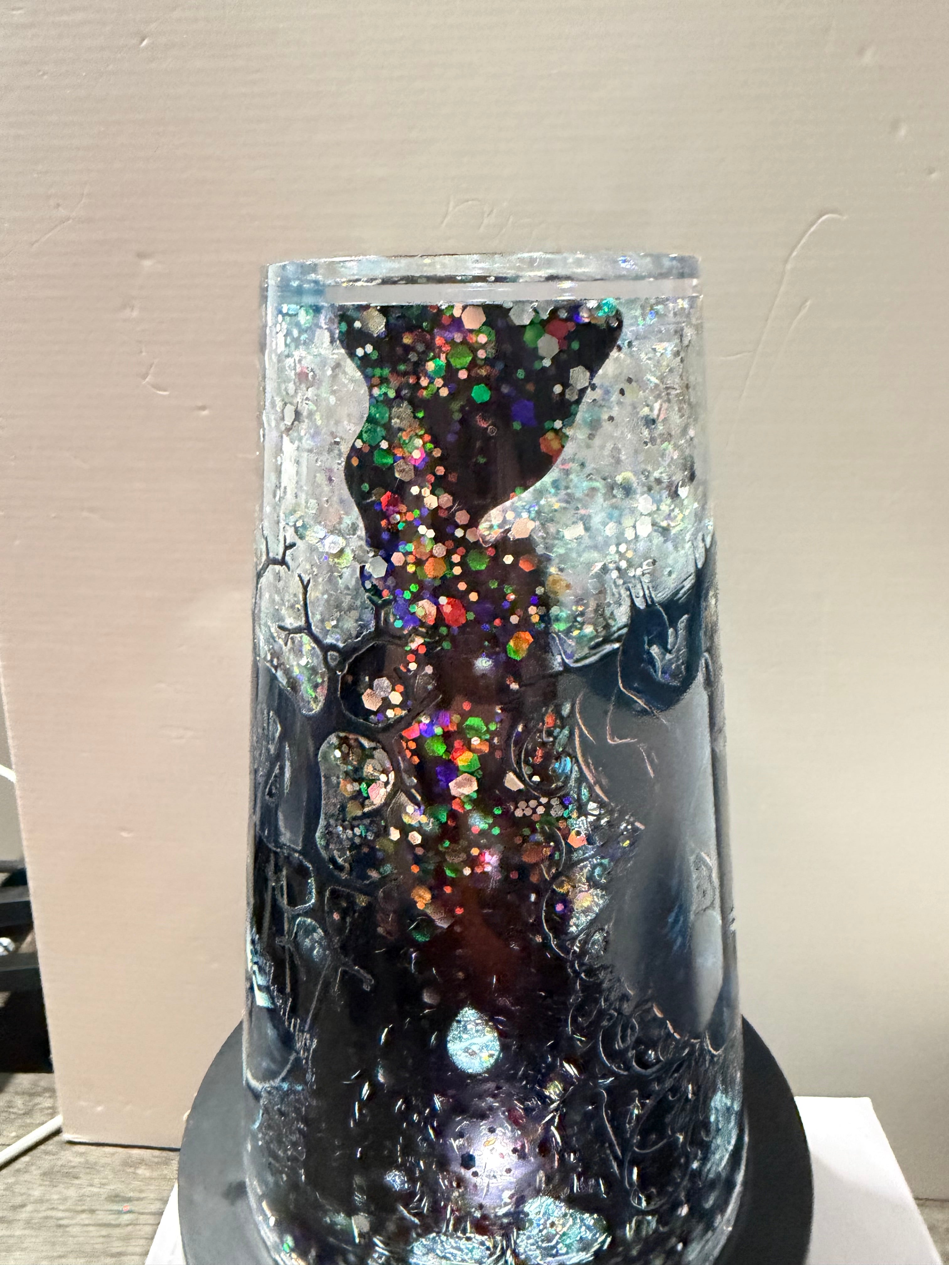 16OZ TAPERED - REVERSE LAVA VENOM - WITH DECO LID