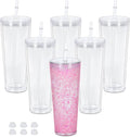 24oz Acrylic Snowglobe Tumbler