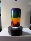 16oz LIBBY ACRYLIC - STACKED OMBRÉ RAINBOW SUSPENDED