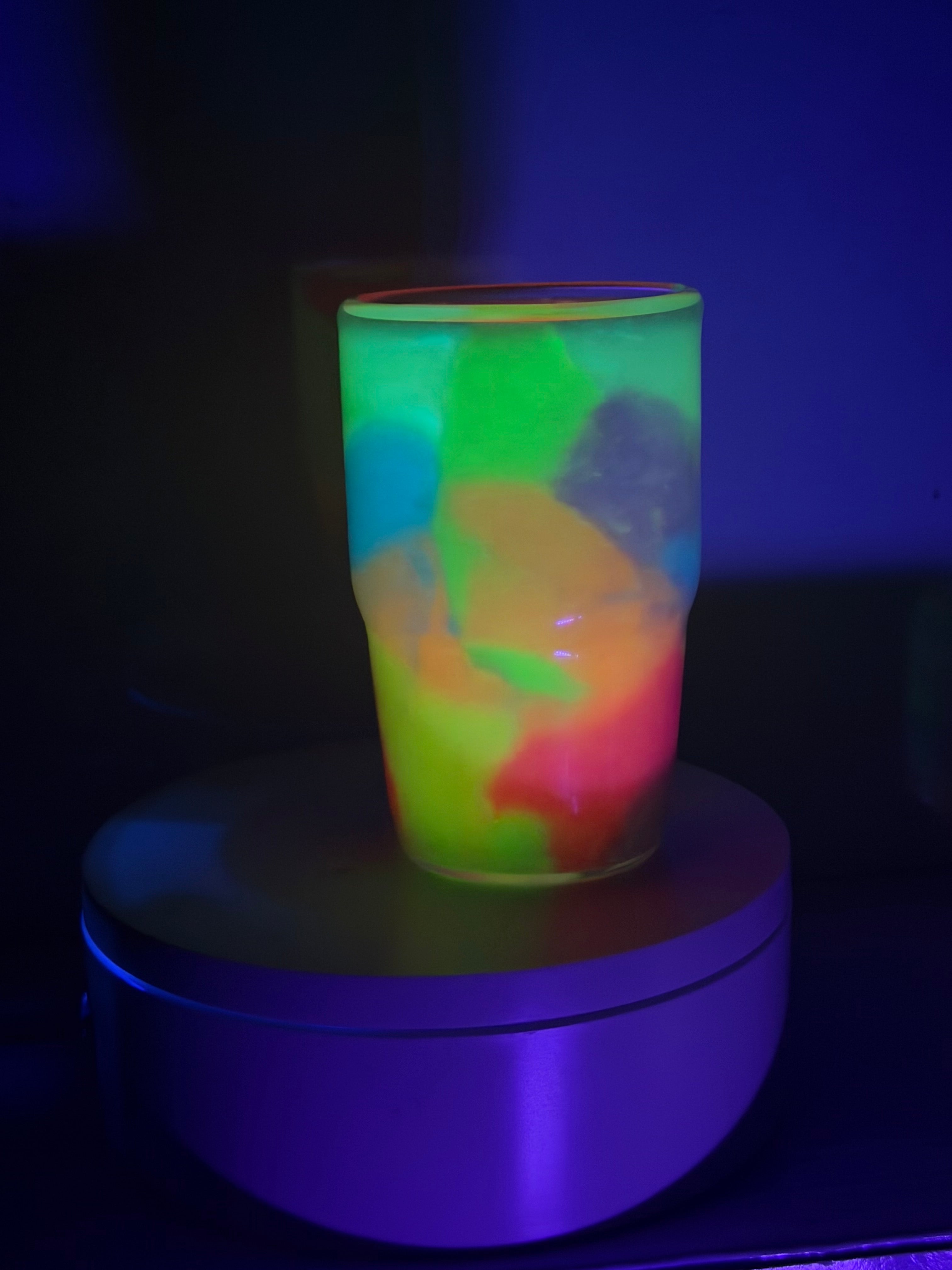 3OZ GLOW IN THE DARK PAINT - SHOT GLASS