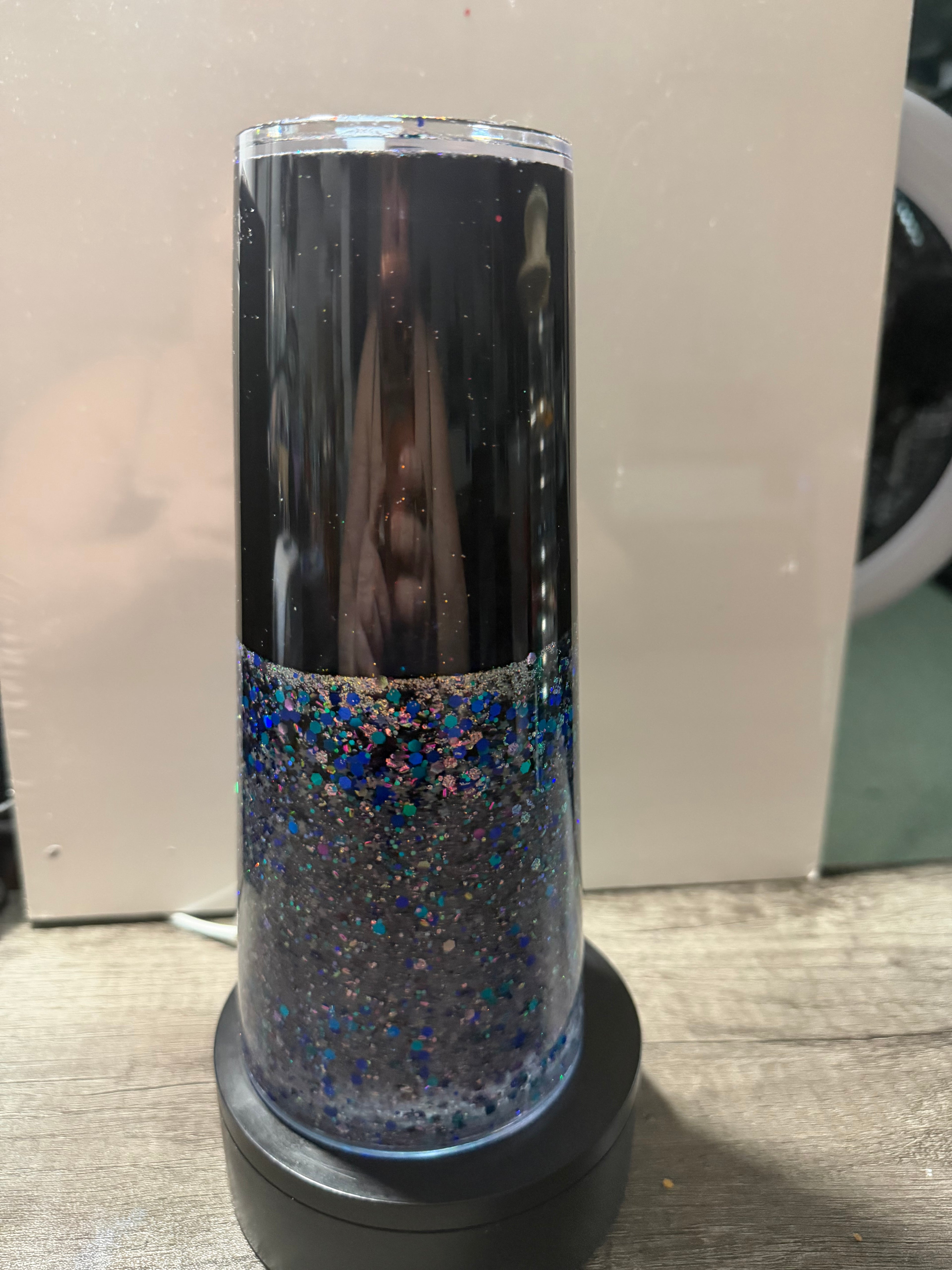24oz TAPERED CUP - MILKYWAY GALAXAY (GLOW IN THE DARK) - DREAMSCAPES - WITH DECO LID