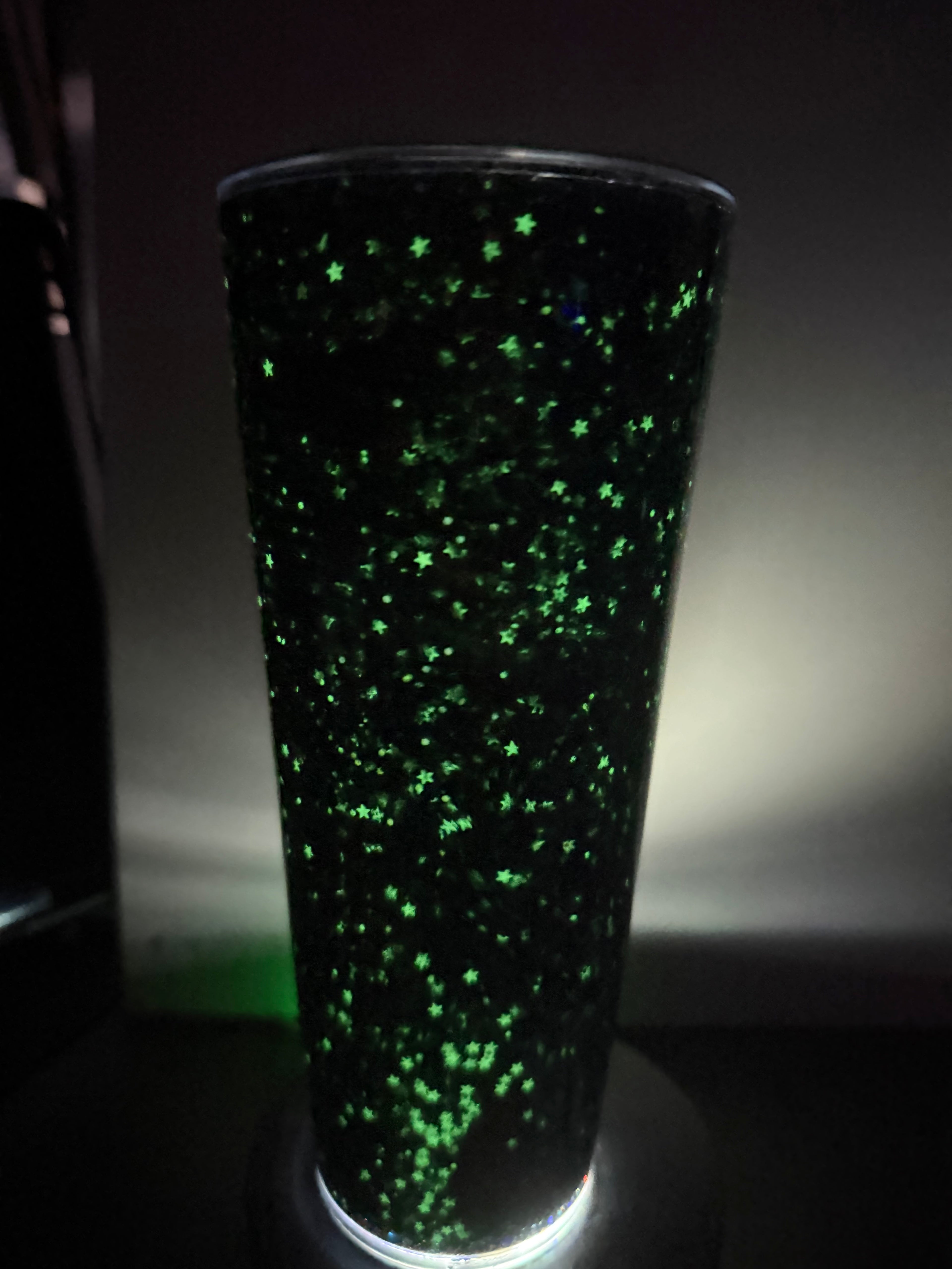 24oz TAPERED CUP - MILKYWAY GALAXAY (GLOW IN THE DARK) - DREAMSCAPES - WITH DECO LID