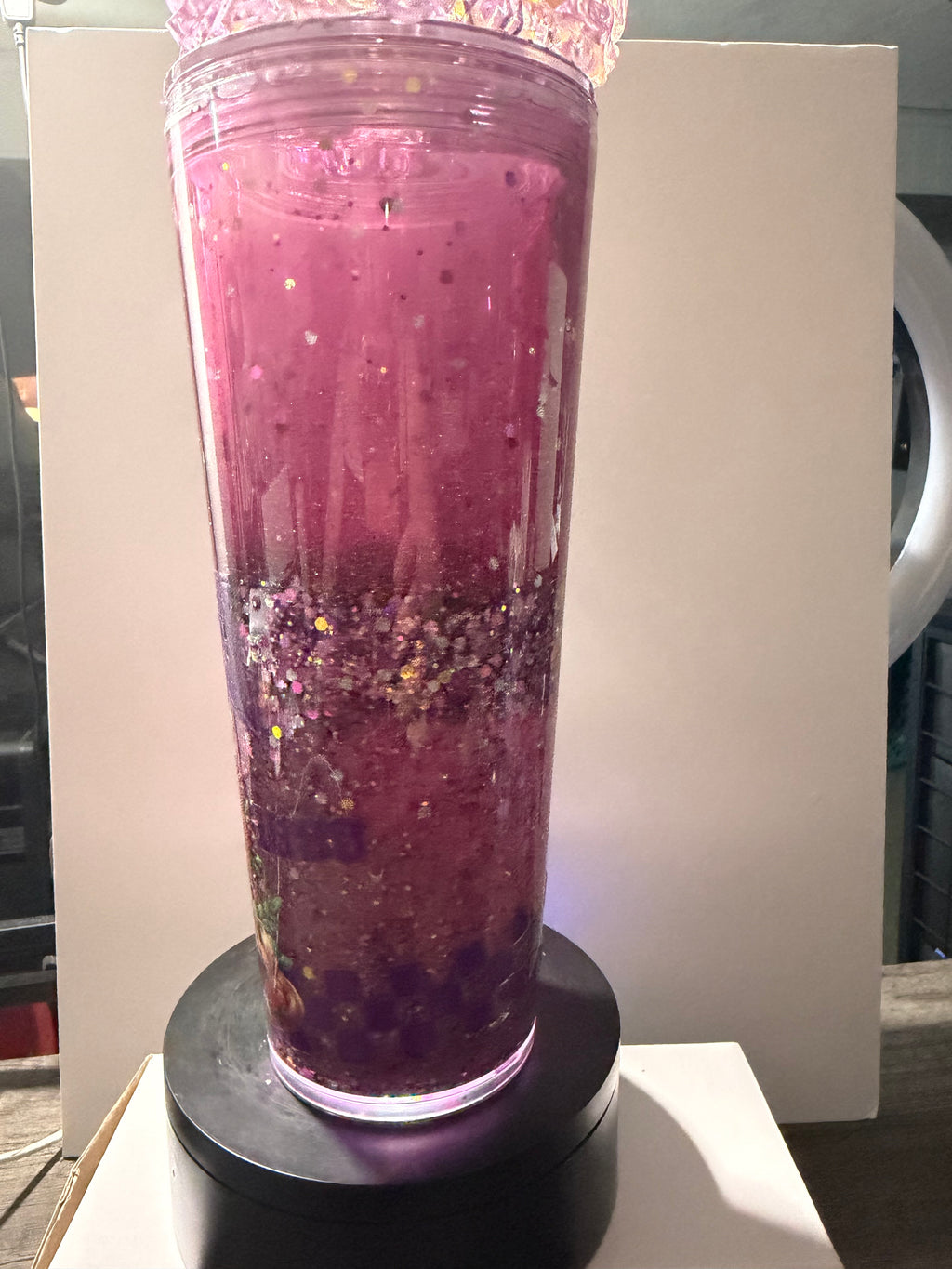 24oz TAPERED CUP - PRINCESS - RAPUNZLE - DREAMSCAPES WITH DECO LID