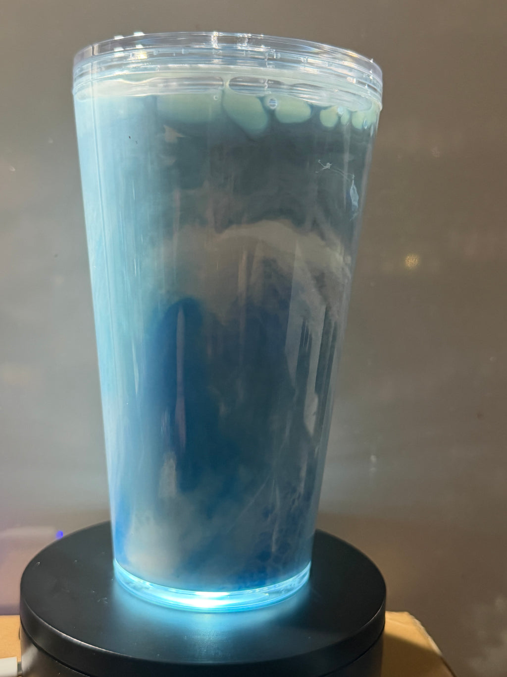16OZ TAPERED ACRYLIC - BEACH WAVES - PAINT CUP