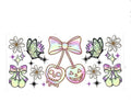 #1198 BUTTERFLIES/FLOWERS