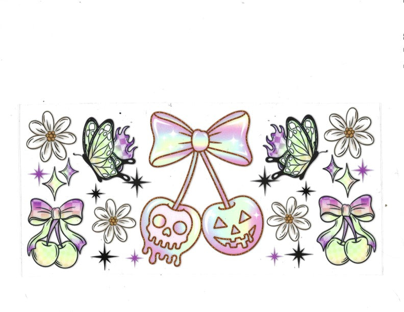 #1198 BUTTERFLIES/FLOWERS