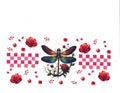 #1215 BUTTERFLIES/FLOWERS