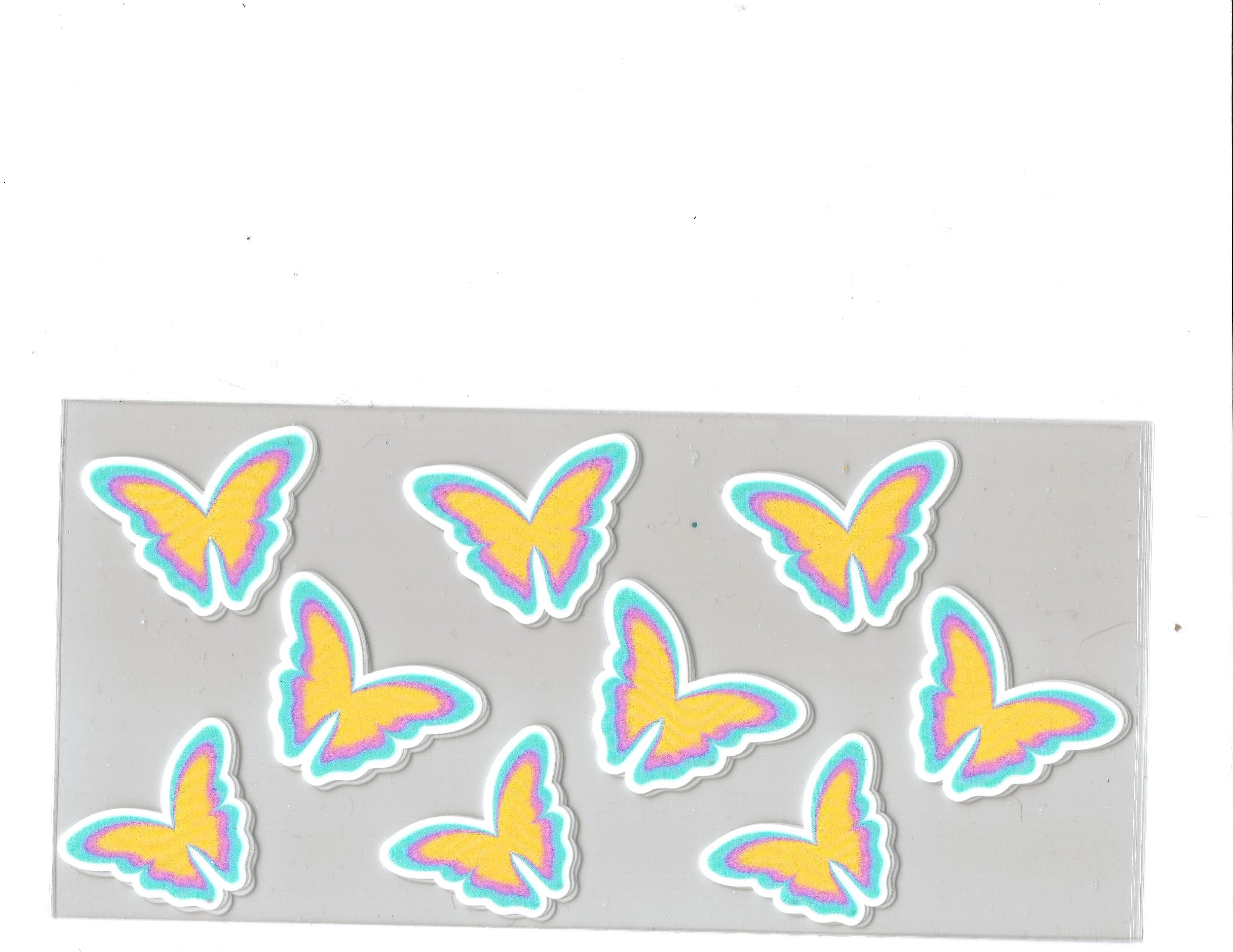 #1216 BUTTERFLIES/FLOWERS