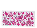 #1217 BUTTERFLIES/FLOWERS