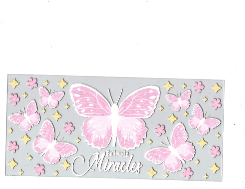 #1199 BUTTERFLIES/FLOWERS