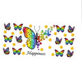 #1221 BUTTERFLIES/FLOWERS