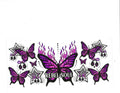 #1223 BUTTERFLIES/FLOWERS