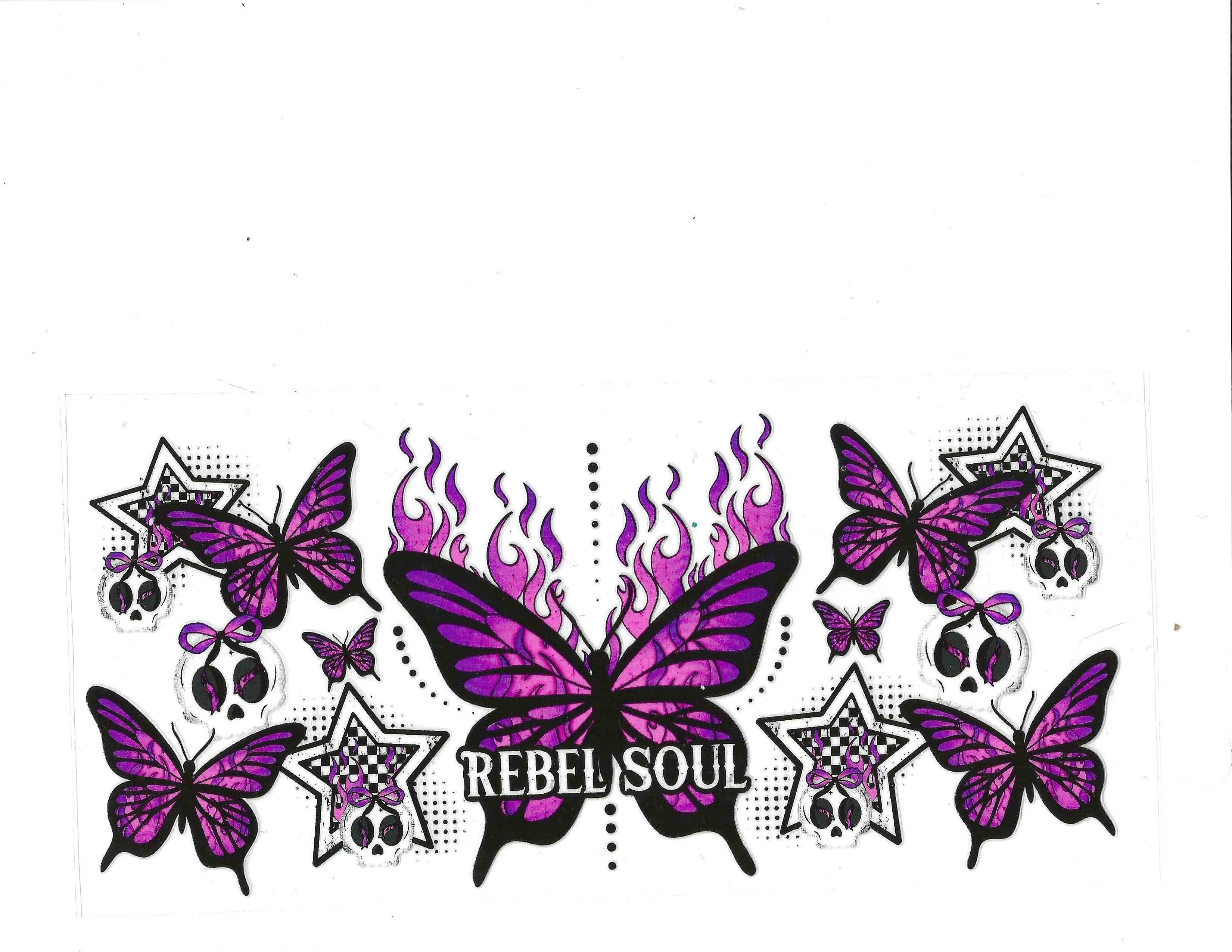 #1223 BUTTERFLIES/FLOWERS