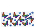 #1224 BUTTERFLIES/FLOWERS