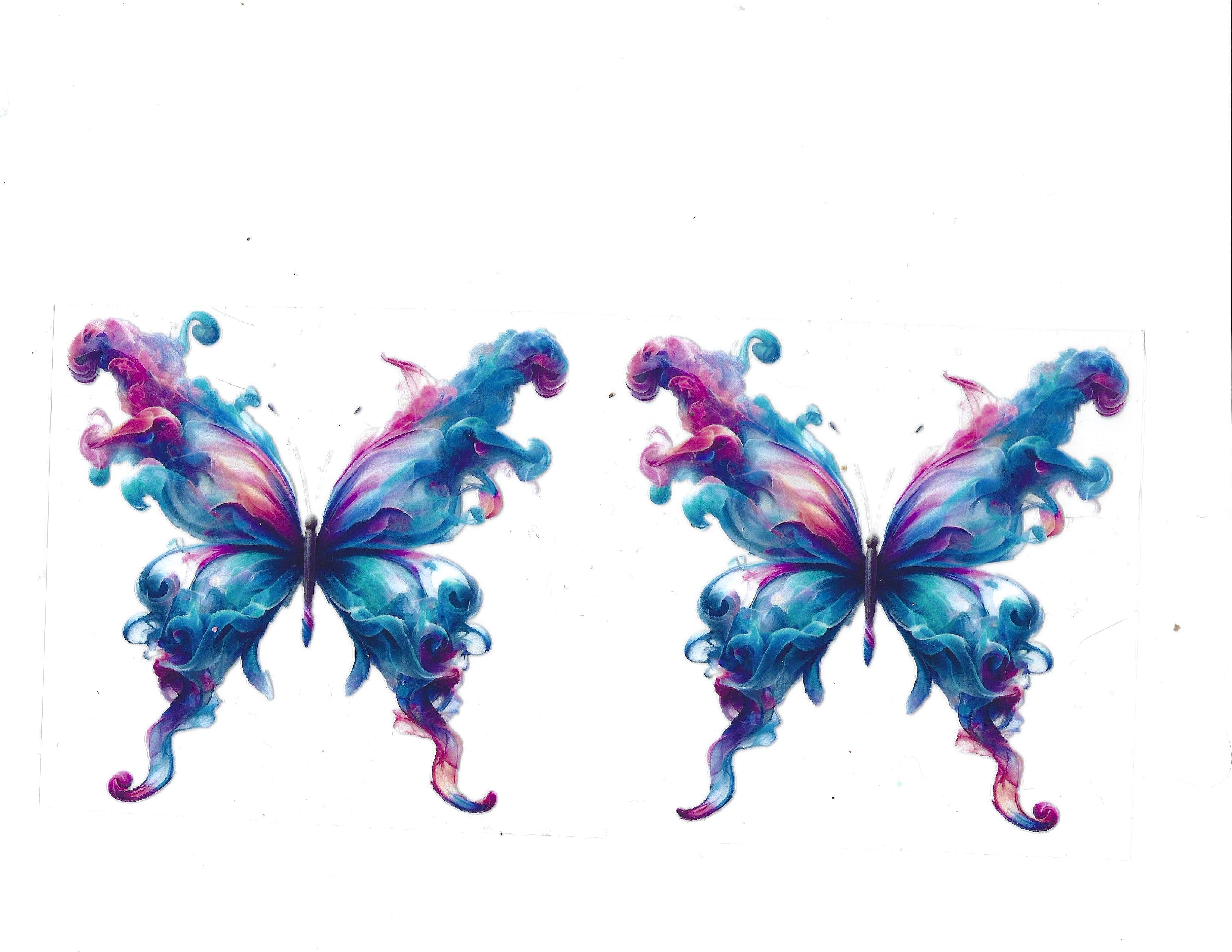 #1228 BUTTERFLIES/FLOWERS