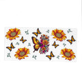 #1234 BUTTERFLIES/FLOWERS