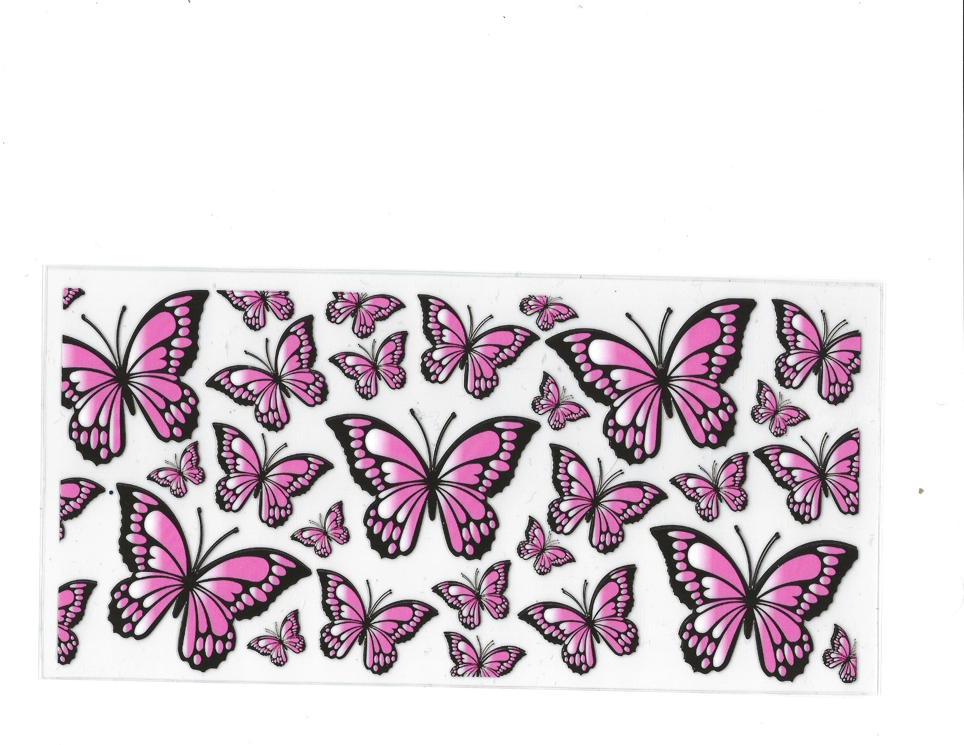 #1237 BUTTERFLIES/FLOWERS