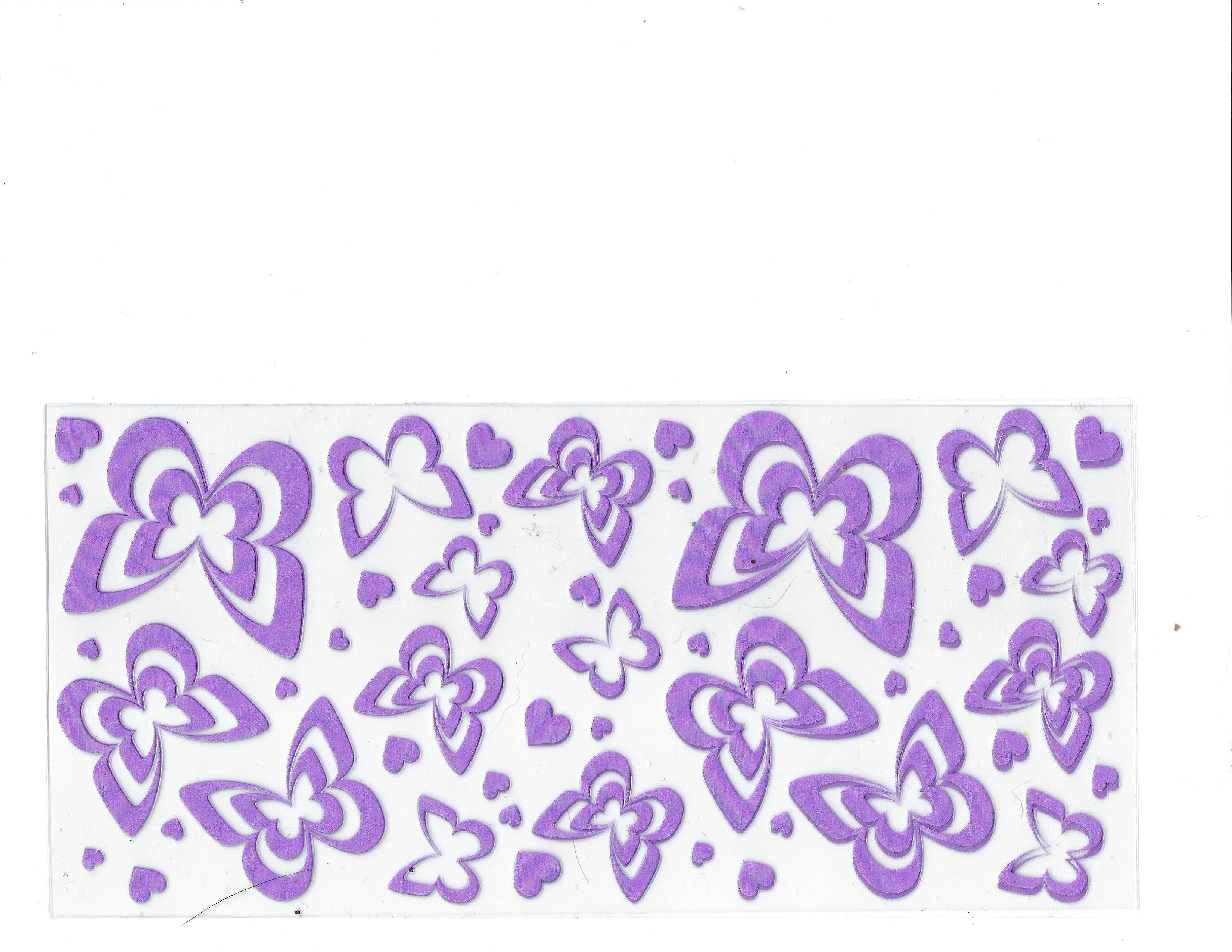 #1240 BUTTERFLIES/FLOWERS