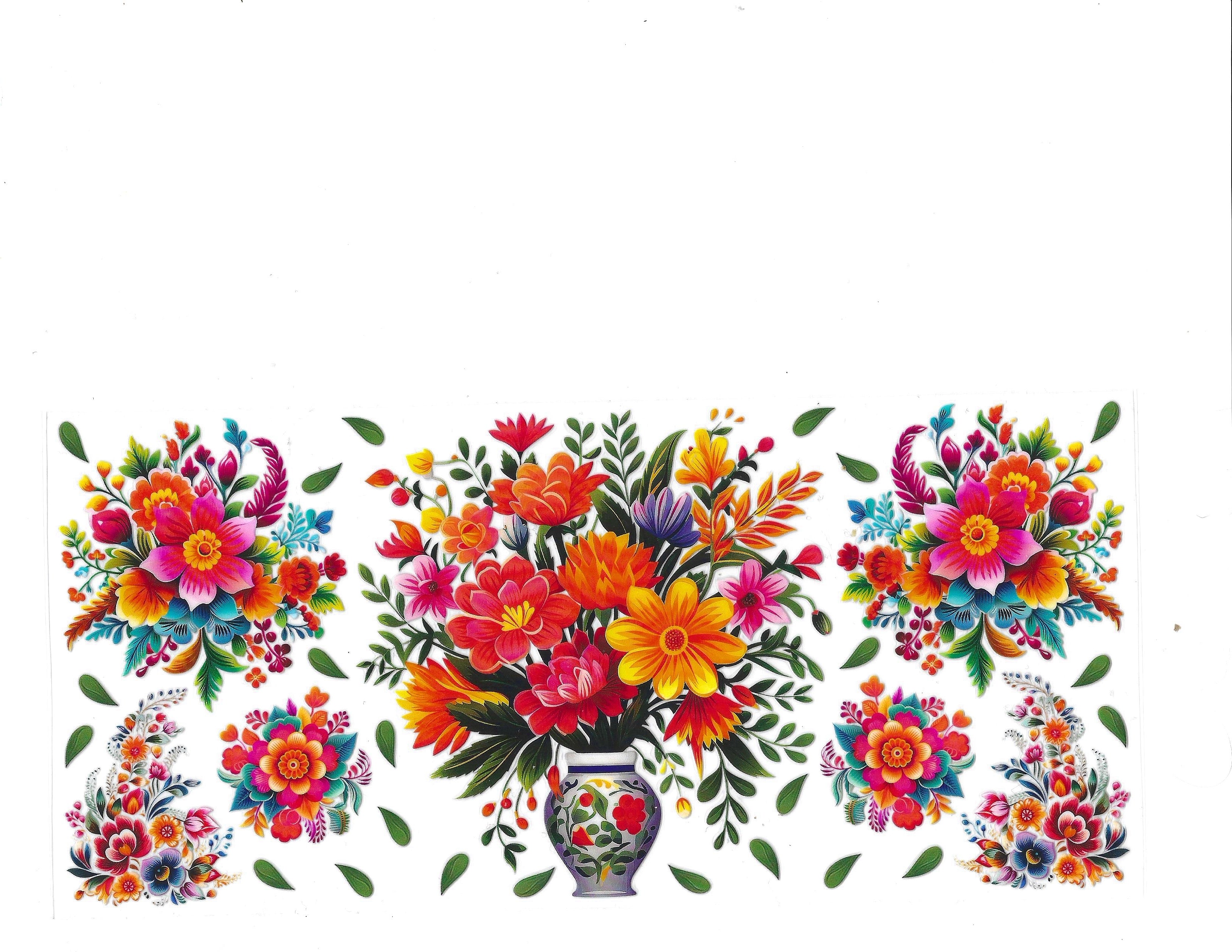 #1243 BUTTERFLIES/FLOWERS