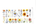#1249 BUTTERFLIES/FLOWERS