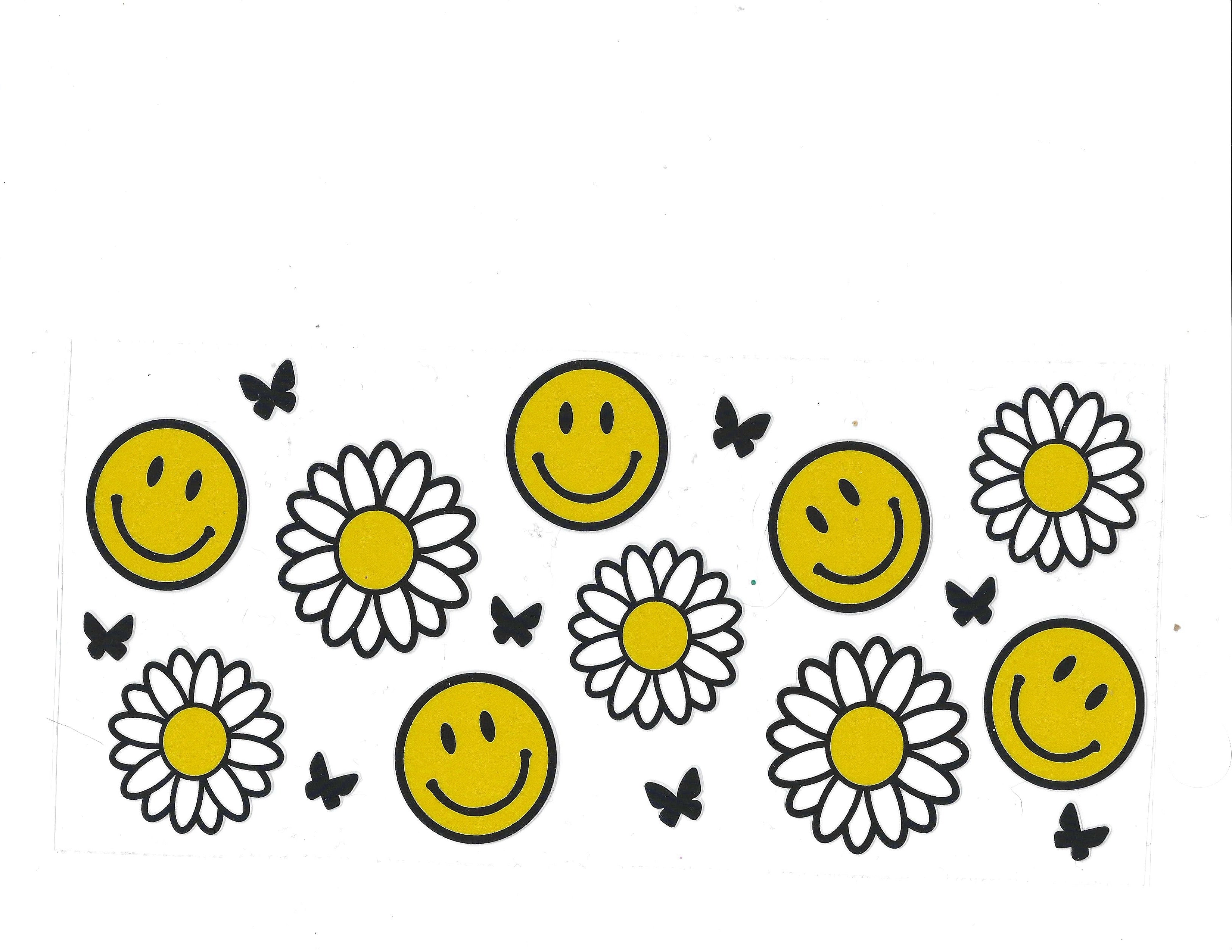 #1264 BUTTERFLIES/FLOWERS