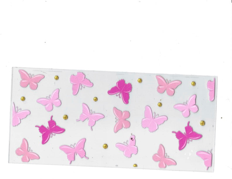 #1204 BUTTERFLIES/FLOWERS