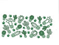 #1276 BUTTERFLIES/FLOWERS
