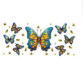 #1893 - BUTTERFLIES/FLOWERS (Copy)