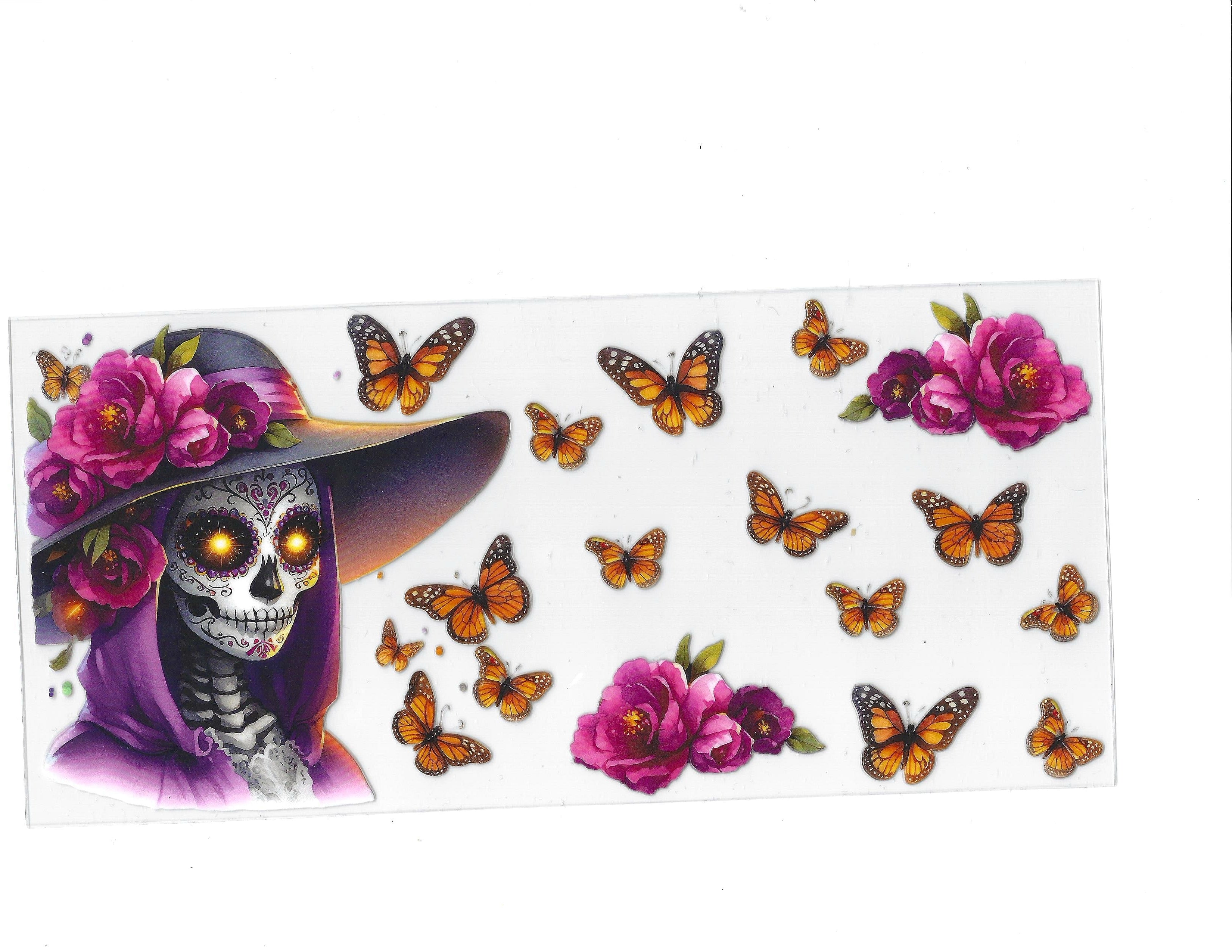 #1921 - BUTTERFLIES/FLOWERS