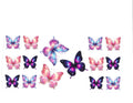 #1892 - BUTTERFLIES/FLOWERS