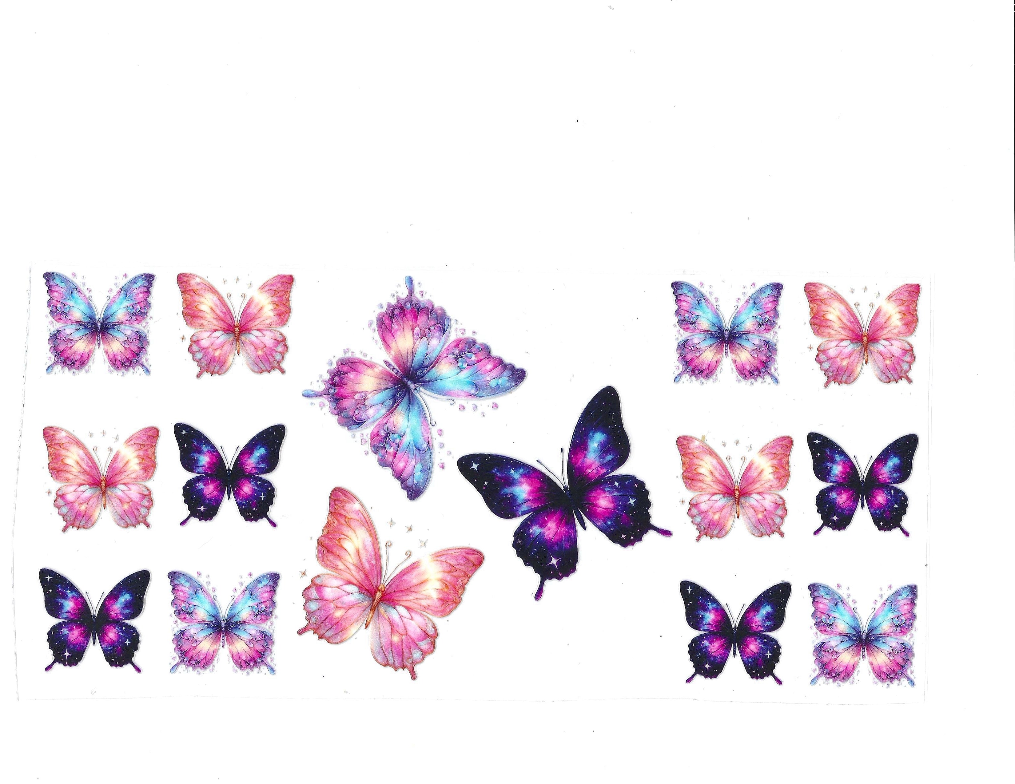 #1892 - BUTTERFLIES/FLOWERS