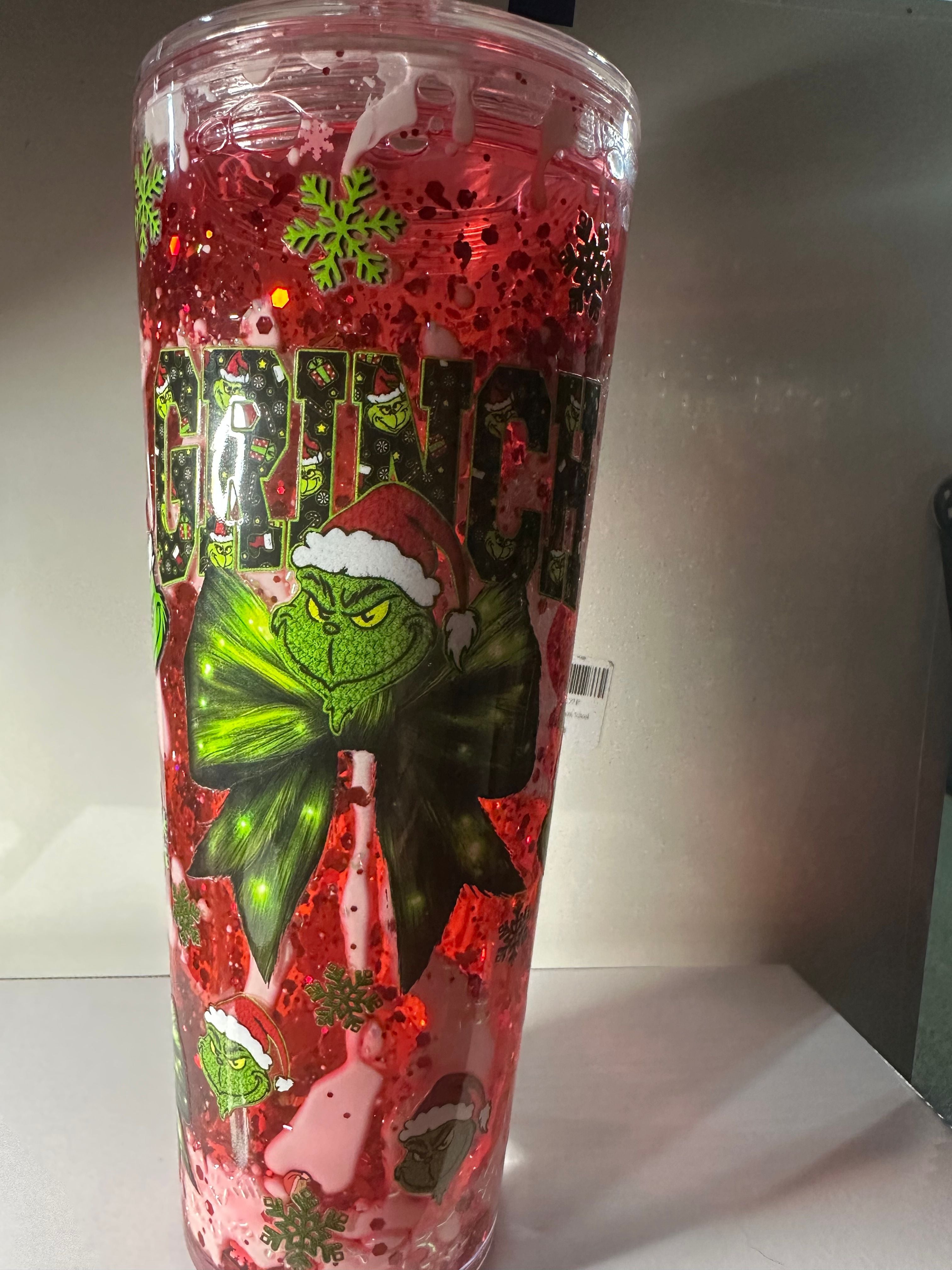 Grinch - Acrylic - Premade Cup