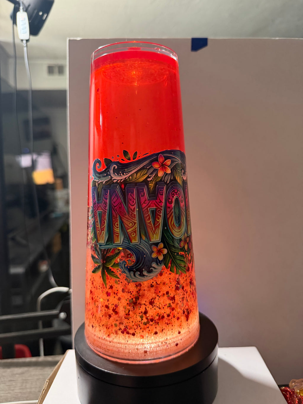 24oz TAPERED CUP - PRINCESS - MOANA - DREAMSCAPES WITH DECO LID