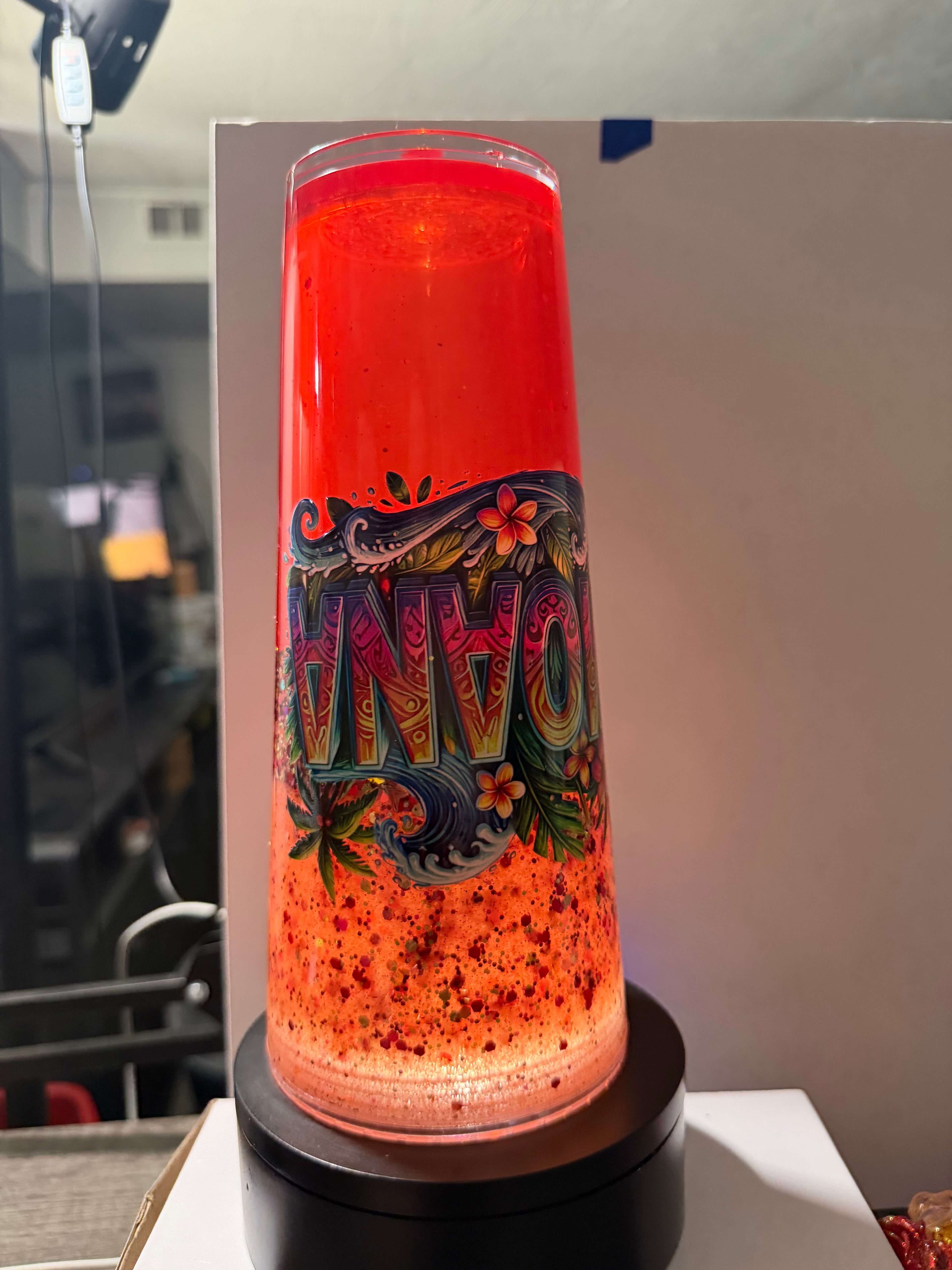 24oz TAPERED CUP - PRINCESS - MOANA - DREAMSCAPES WITH DECO LID