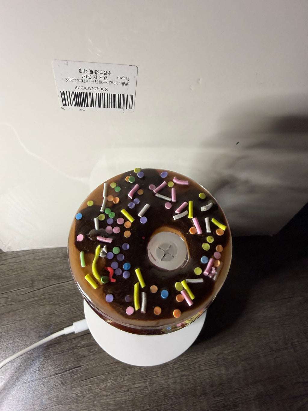 CHOCOLATE SPRINKLE DONUT w/ DECO LID - DUEL LAVA - 20OZ LIBBY CAN STYLE (Copy)