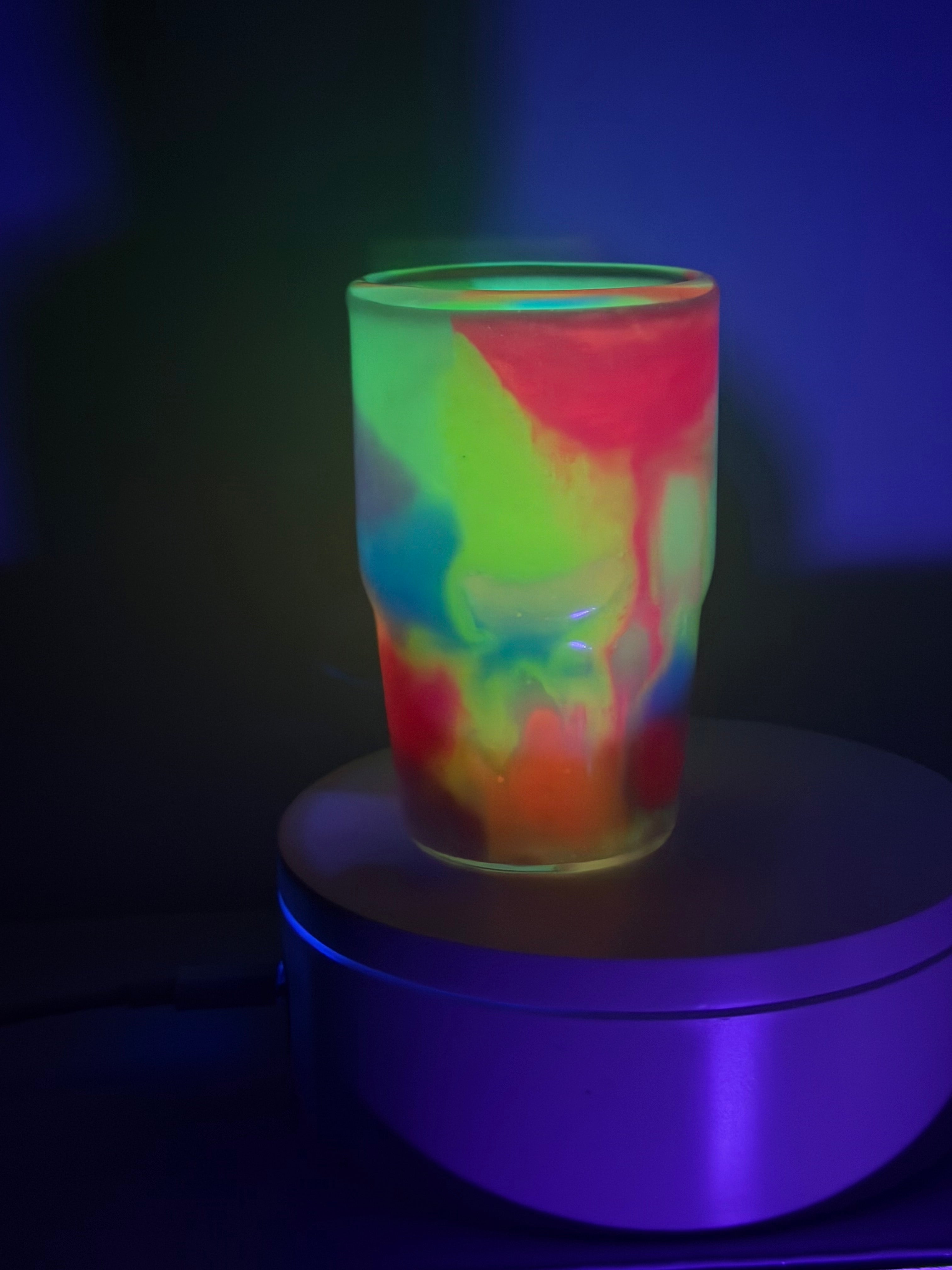 3OZ GLOW IN THE DARK PAINT - SHOT GLASS