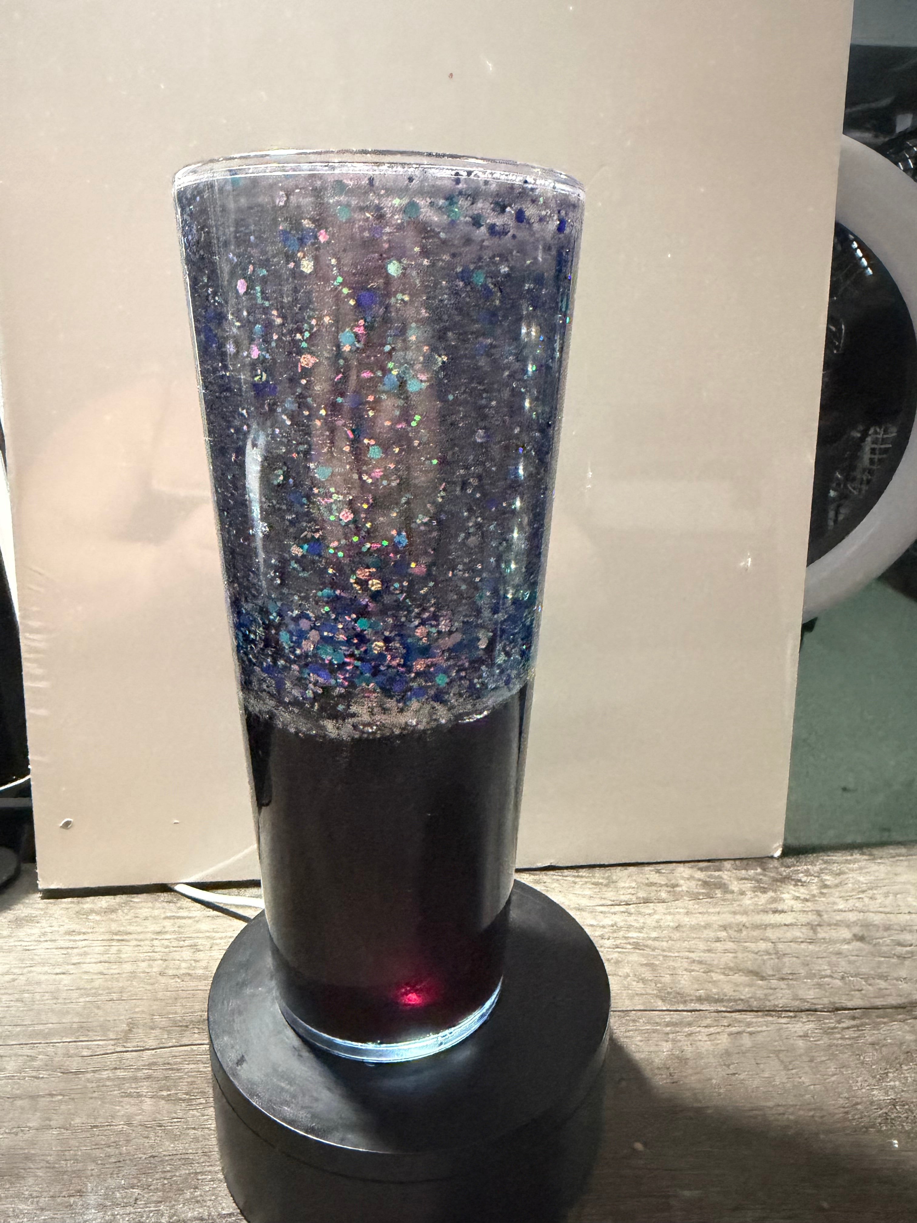 24oz TAPERED CUP - MILKYWAY GALAXAY (GLOW IN THE DARK) - DREAMSCAPES - WITH DECO LID