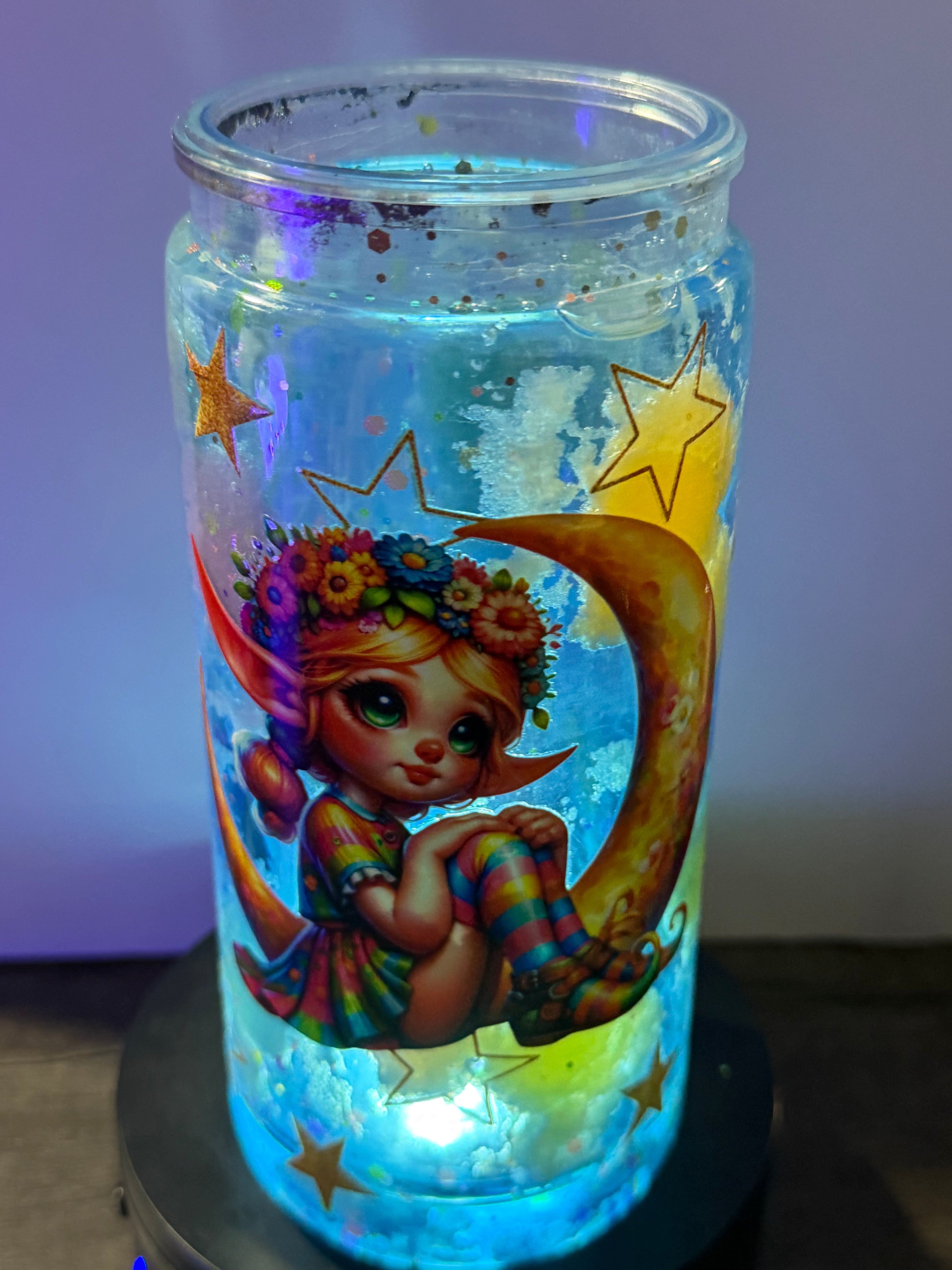 20OZ LIBBY ACRYLIC - RAINBOW CLOUD CUP