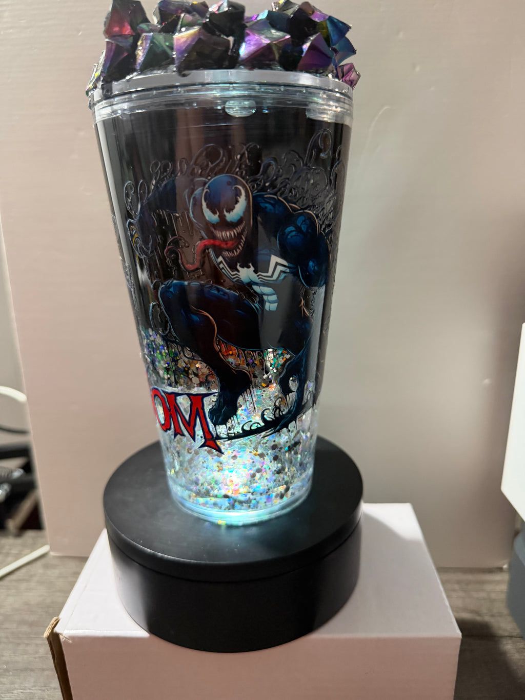 16OZ TAPERED - REVERSE LAVA VENOM - WITH DECO LID