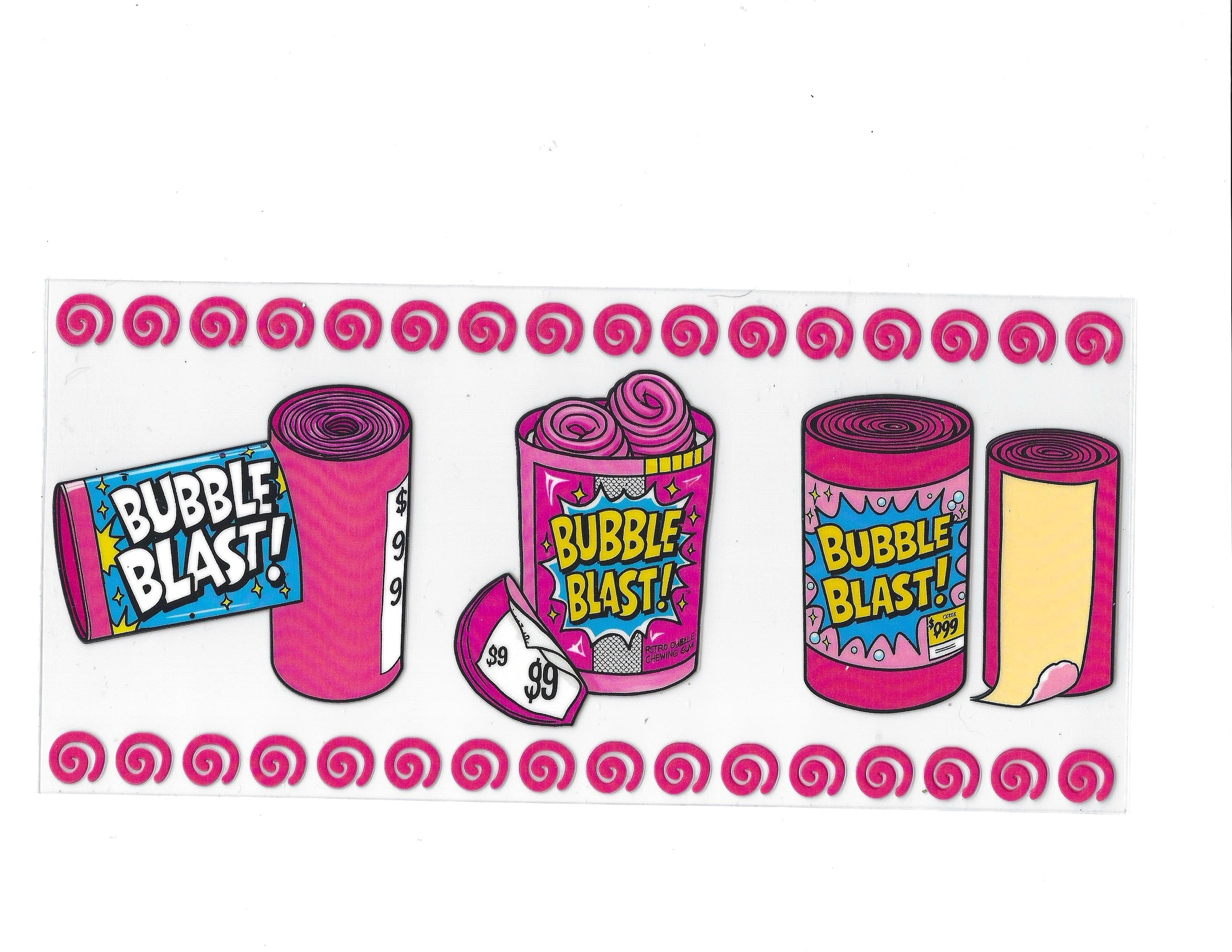 #1957 - FOOD/DRINKS - BUBBLE TAPE