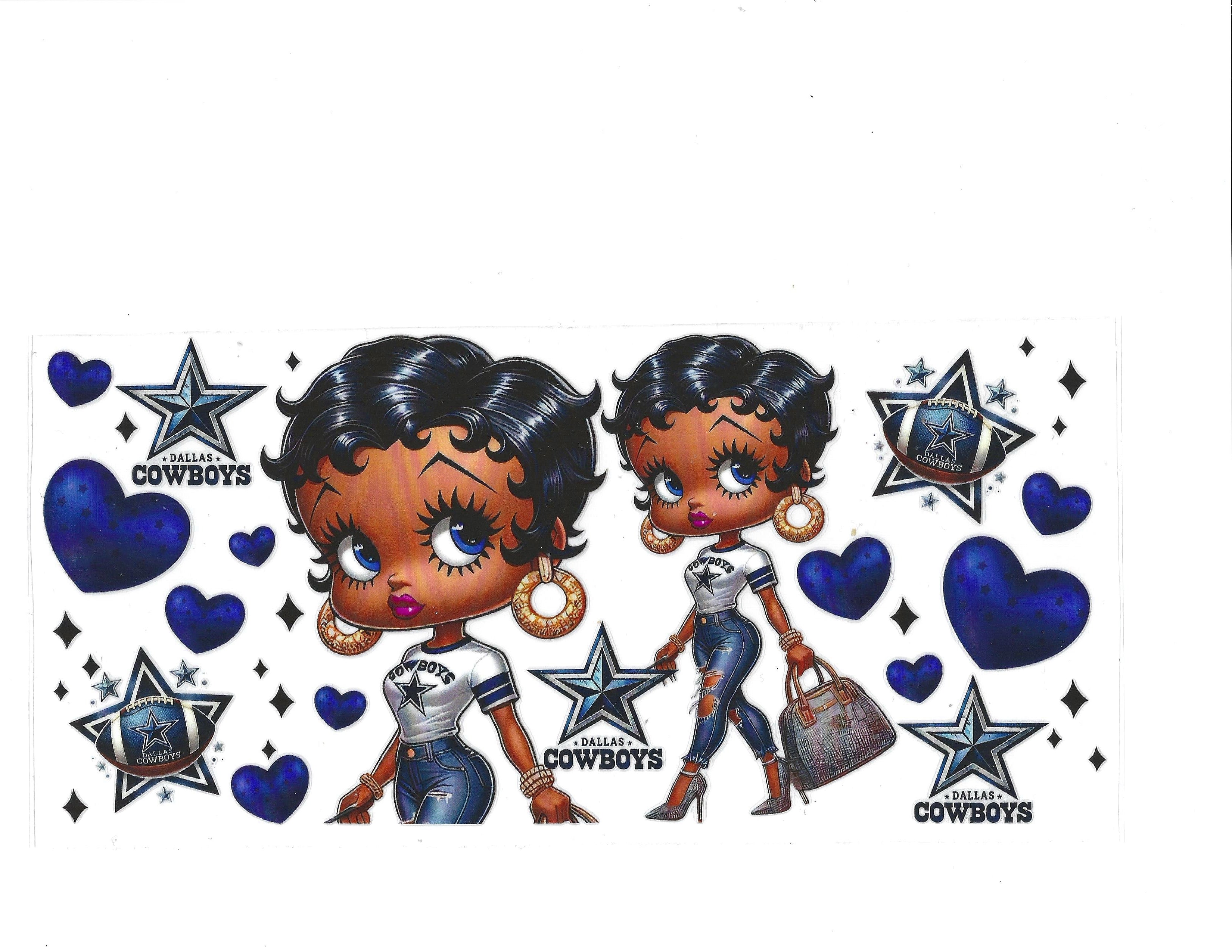 #1937 - FOOTBALL - COWBOYS - BETTY BOOP