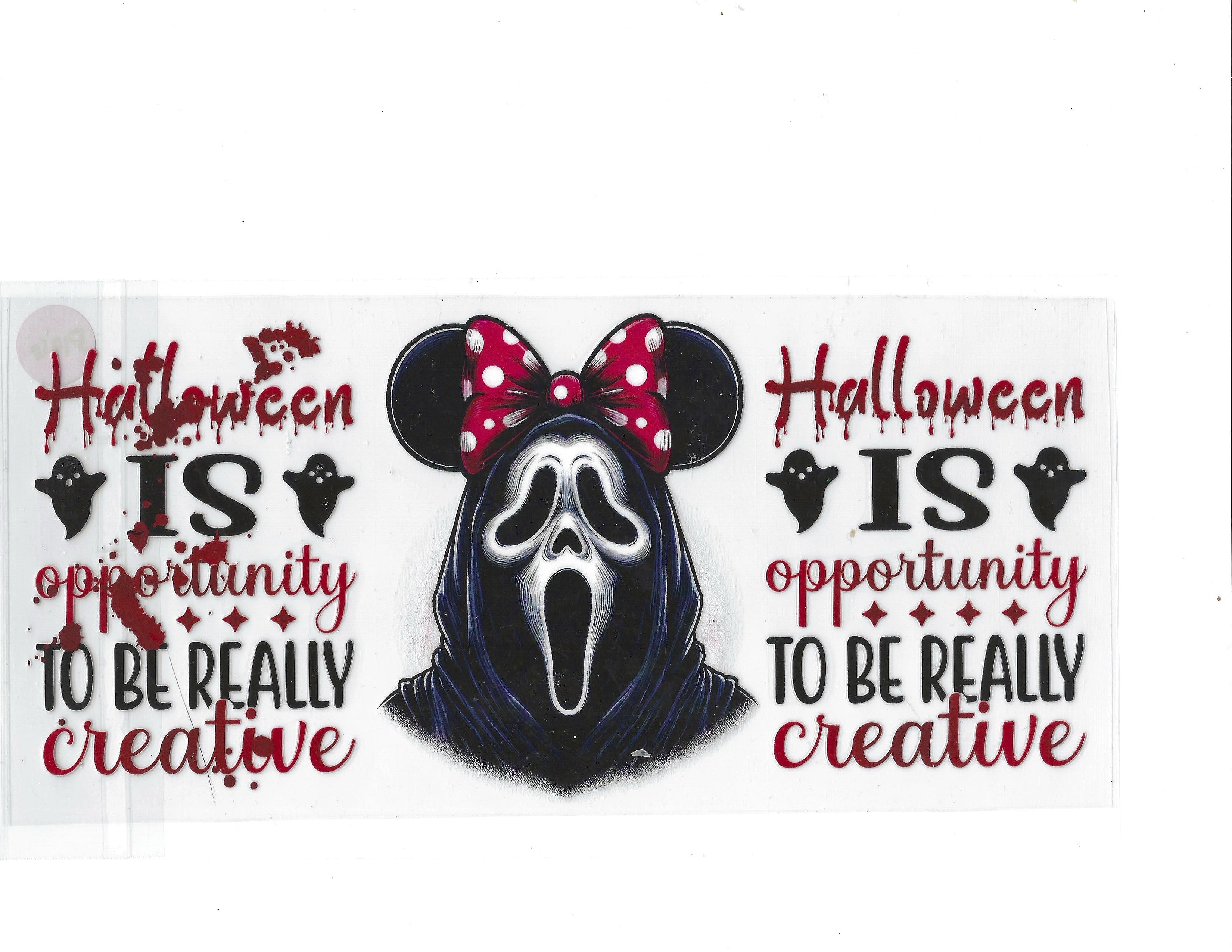 #945 HALLOWEEN - GHOST FACE