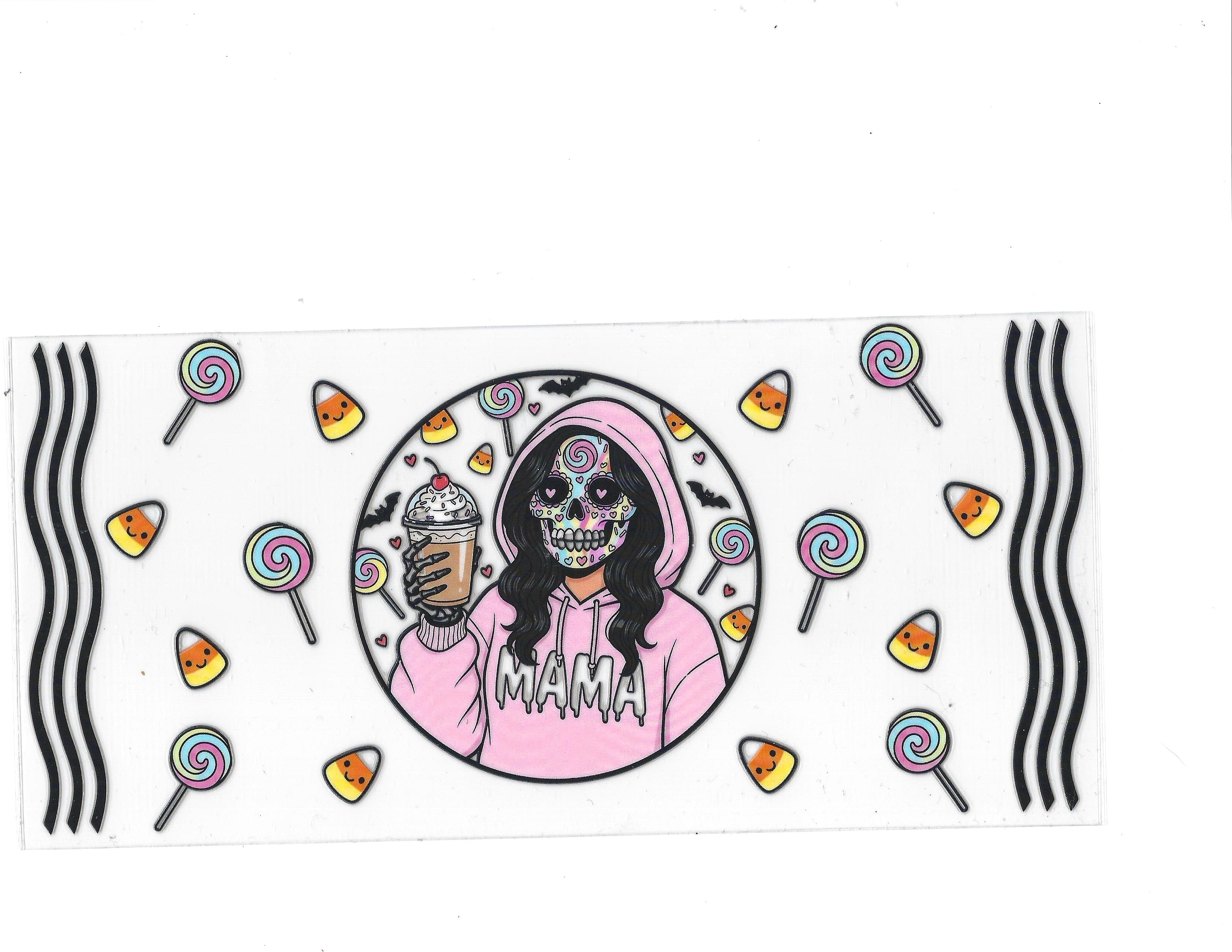 #2423 - HALLOWEEN - SUGAR SKULL MAMA